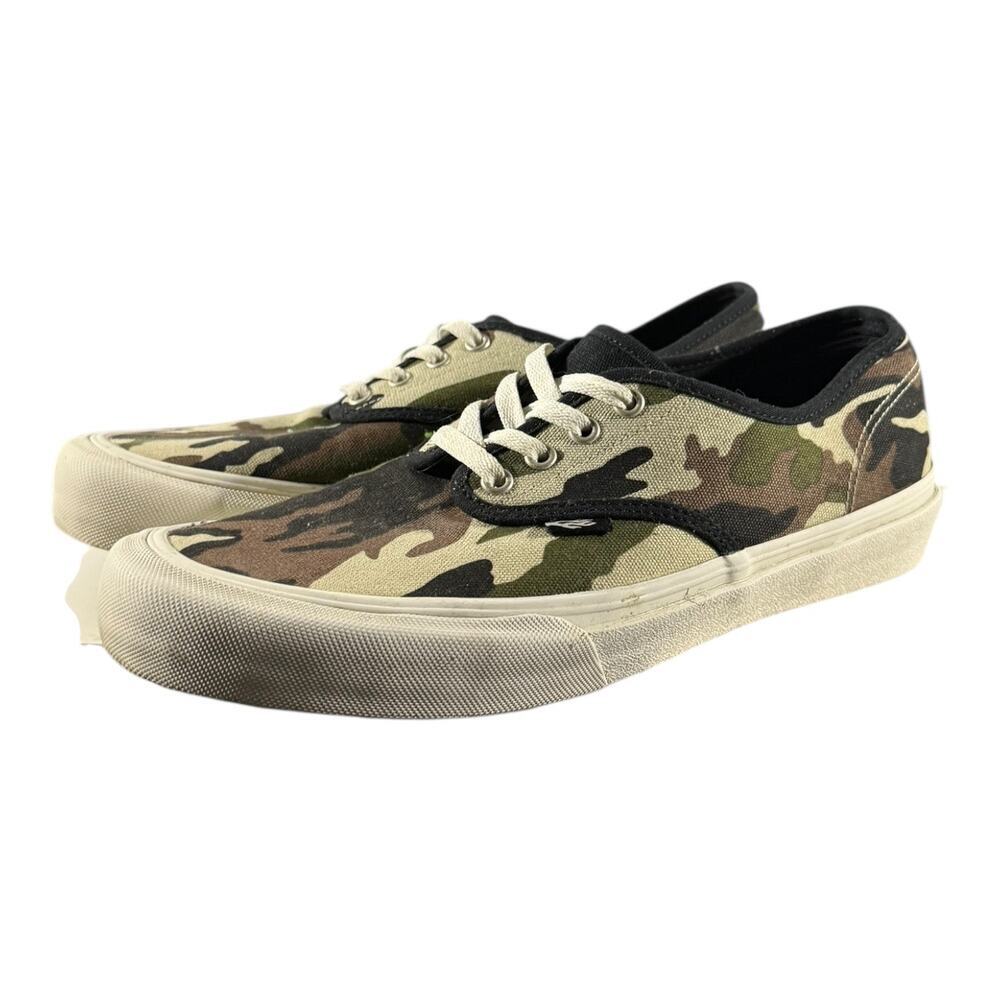 Straye Gower Skate Shoe Mens Size 12 Camo Cream Sneaker SGW7469